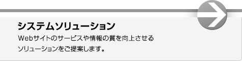 システムソリューション